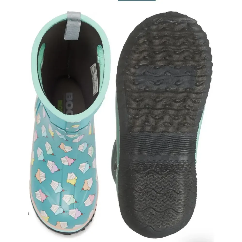 BOGS rain boots sz. 5 big girl nwb